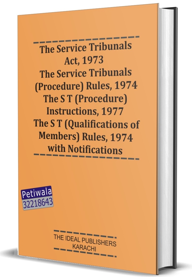 Picture of Service Tribunals Act, 1973 (Procedure) Rules & S T (Qualification of Members) Rules