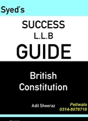 Picture of LLB Guide British Constitution