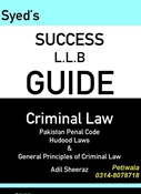 Picture of LLB Guide Criminal Law