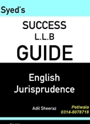 Picture of LLB Guide English Jurisprudence