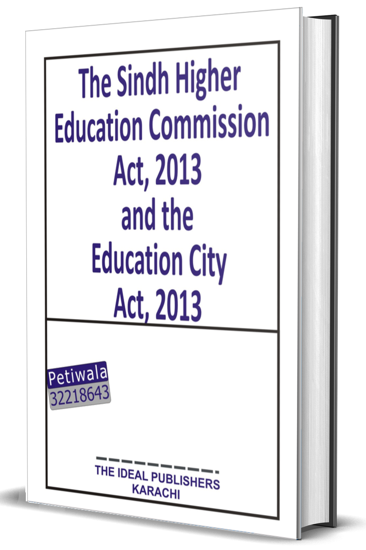 Picture of The Sindh Higher Education Commission Act, 2013 and the Education City Act, 2013