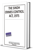 Picture of THE SINDH CRIMES CONTROL ACT, 1975