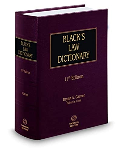 Picture of Black’s Law Dictionary