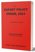 Picture of Export Policy Order