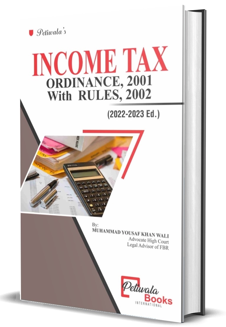 Picture of Income Tax Ordinance, 2001 with Income Tax Rules, 2002 (2022-2023)