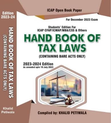 Handbook of Tax Laws