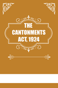 Picture of The Cantonment Act, 1925