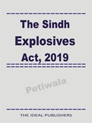 Picture of The Sindh Explosives Act, 2019