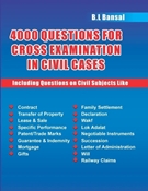 Picture of 4000 Questions for Cross Examination in Civil Cases