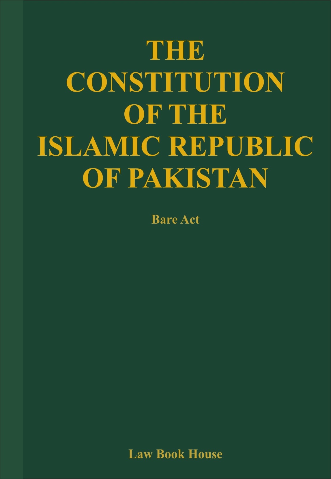 Picture of The  Constitution of the  Islamic Republic  of Pakistan