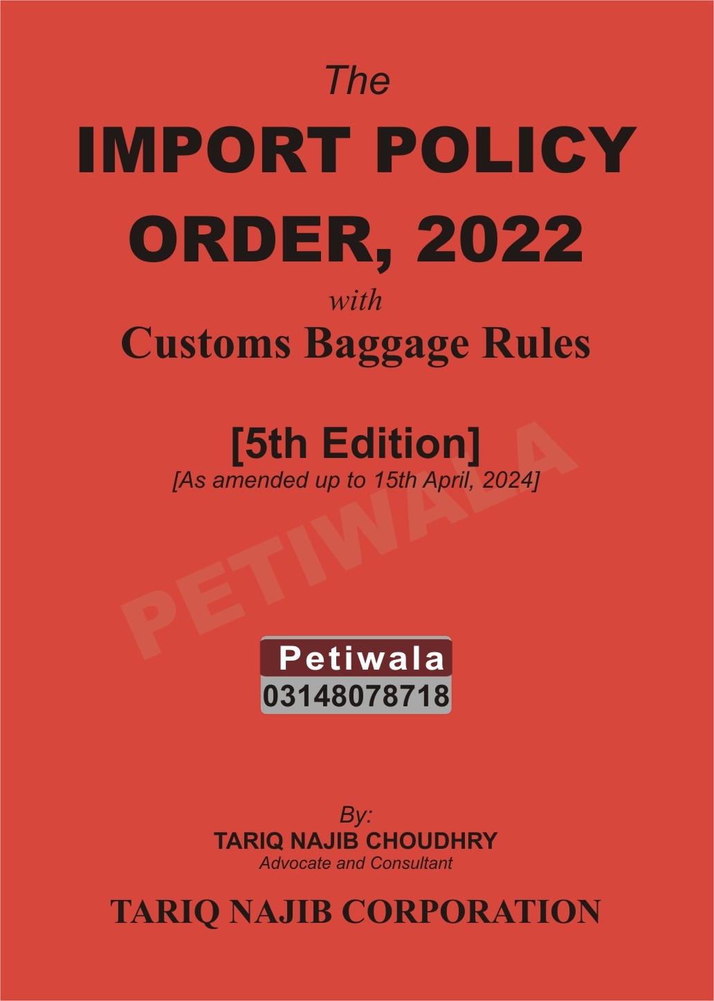 Import Policy Order