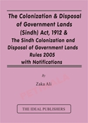 Picture of The Colonization & Disposal of Government Lands (Sindh) Act, 1912