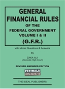 Picture of G.F.R. General Financial Rules Vol. 1 & 11 (With Model Questions & Answers)