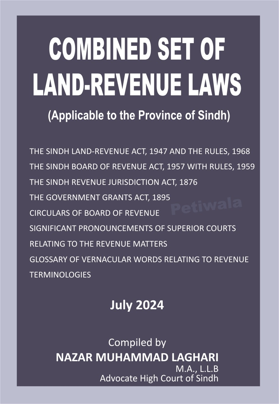 Combined Set of  Land-Revenue Laws