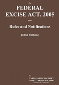 Picture of Federal Excise Act with Rules & Notifications 