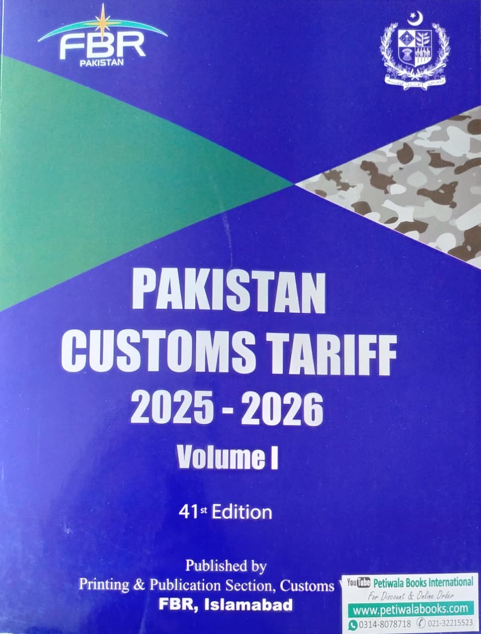 Picture of Pakistan Customs Tariff
