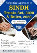 Picture of Sindh Trusts Act, 2020 & Rules