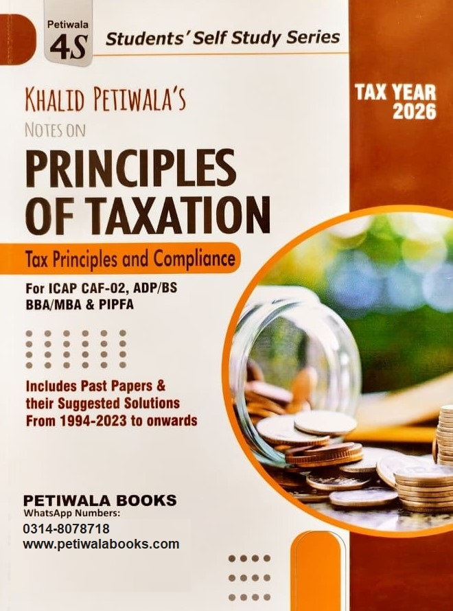 Notes on Principles of Taxation