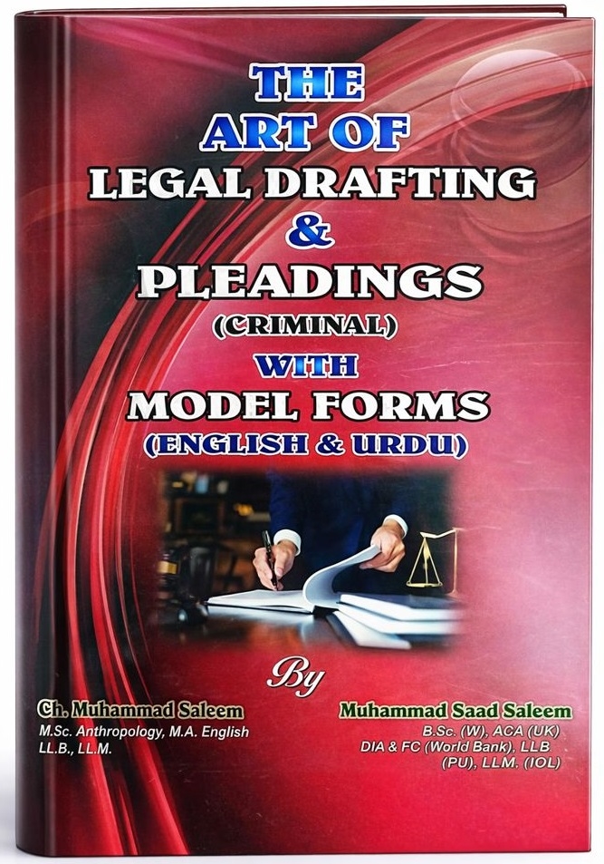 Picture of The Art Of Legal Darfting & Pleading (Criminal) With Models Forms (English & Urdu)