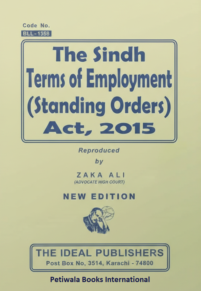 Picture of Sindh Terms of Employment (Standing Orders) Act, 2015