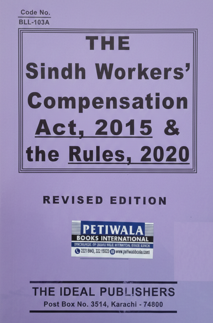 Picture of Sindh Workers` Compensation Act 2015