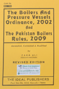 Picture of Boilers & Pressure Vessels Ordinance,2002 & Rules