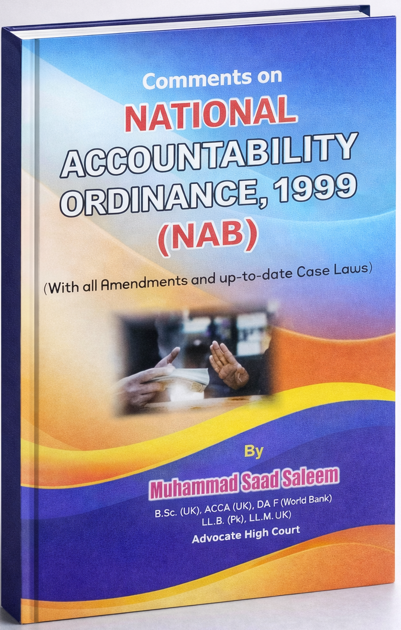 Picture of Comments on National Accountability Ordinance,1999 (NAB)