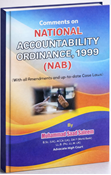 Picture of Comments on National Accountability Ordinance,1999 (NAB)
