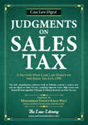 Picture of Case Law Digest ''Judgments on Sales Tax''