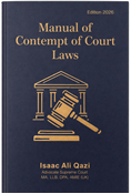 Picture of Manual of Contempt of Court Laws
