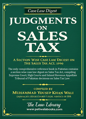Case Law Digest ''Judgments on Sales Tax''