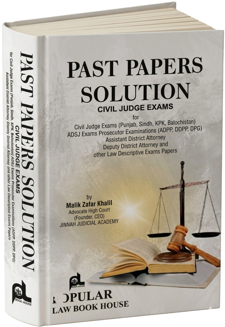 Picture of Past Papers Solution Civil Judge Exams