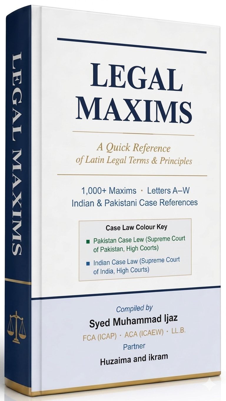 Picture of Legal Maxims