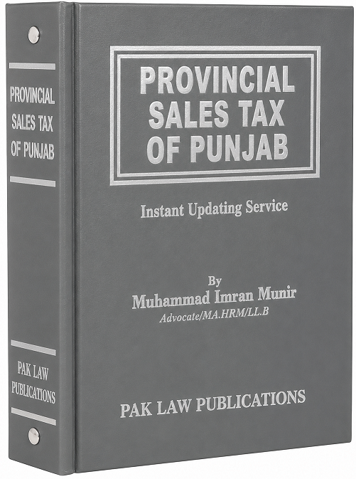 Provicial Sales Tax of Punjab