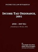 Picture of The Income Tax Ordinance, 2001