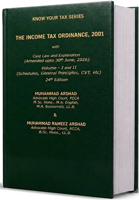 The Income Tax Ordinance, 2001