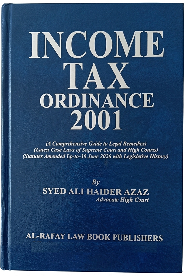 Picture of Income Tax Ordinance, 2001