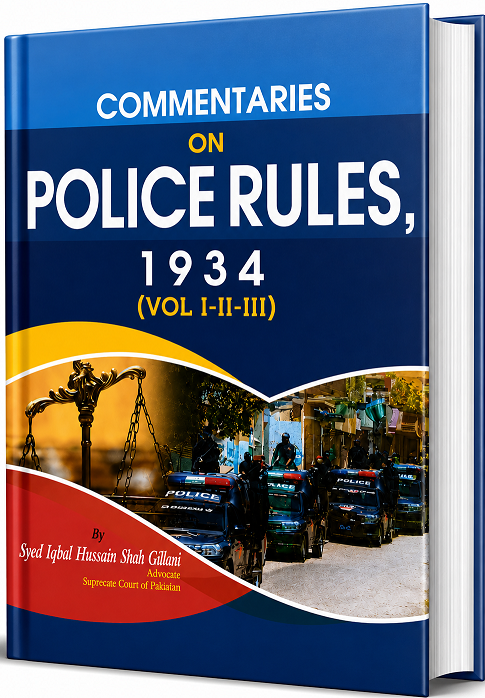 Picture of Police Rules 1934