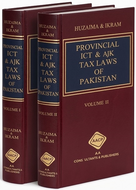 Provincial Tax Laws of Pakistan