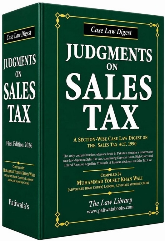 Case Law Digest ''Judgments on Sales Tax''