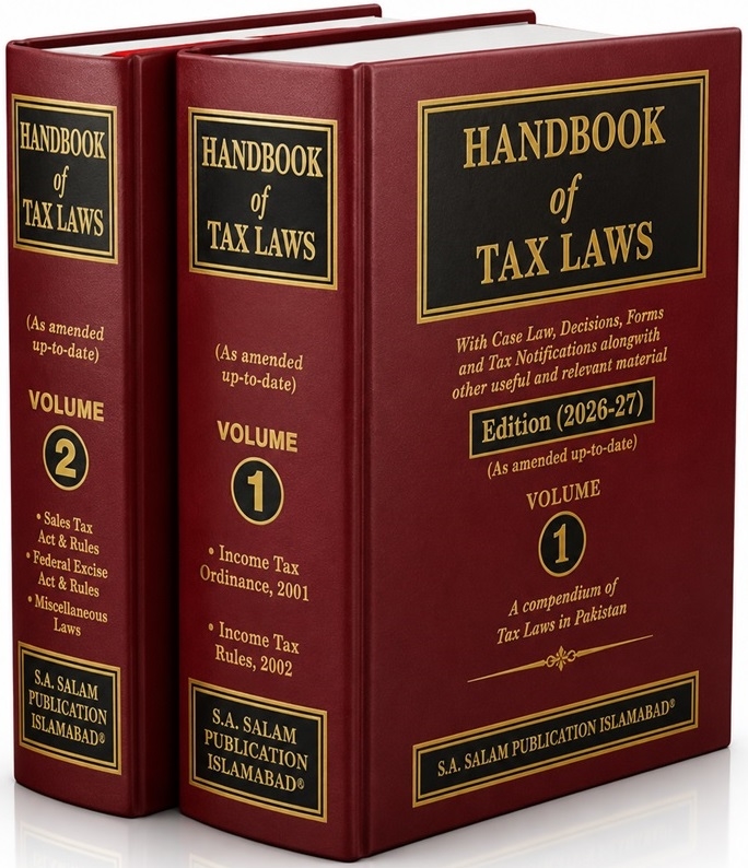 Picture of Handbook of TAX LAWS 