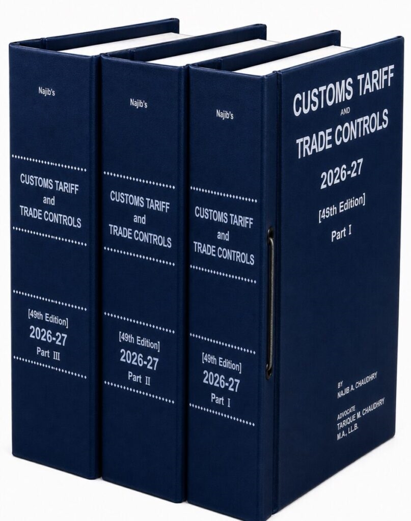 Customs Tariff and Trade Controls